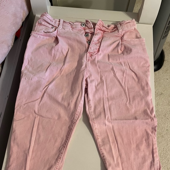 Denim - Anthropologie Pink Jeans